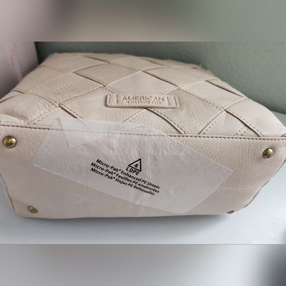 American Leather CO Woven Leather Hobo - Picture 5 of 10